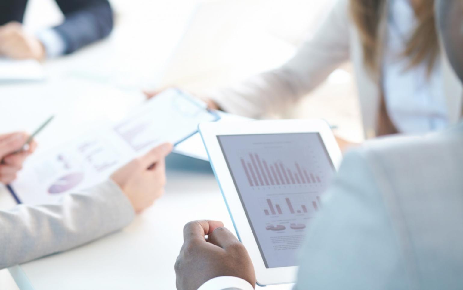 Educational session showing financial stress management techniques in practice